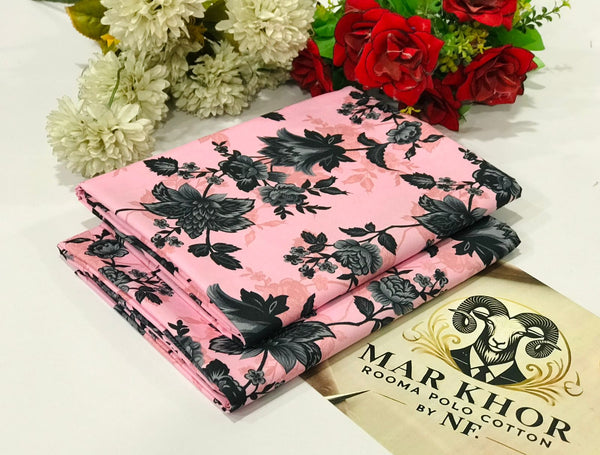 PRINTED POLO COTTON 2PC