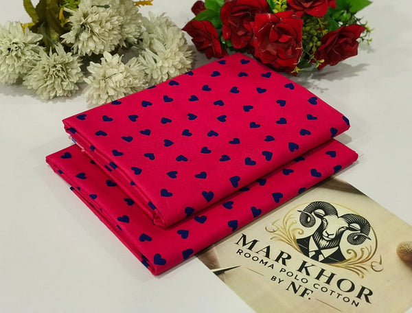 PRINTED POLO COTTON 2PC