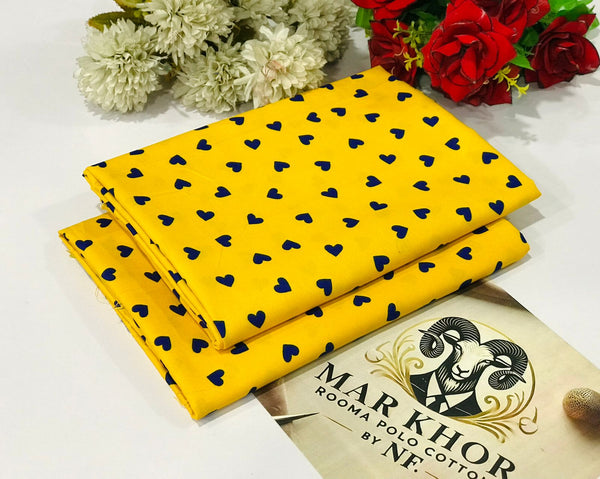 PRINTED POLO COTTON 2PC