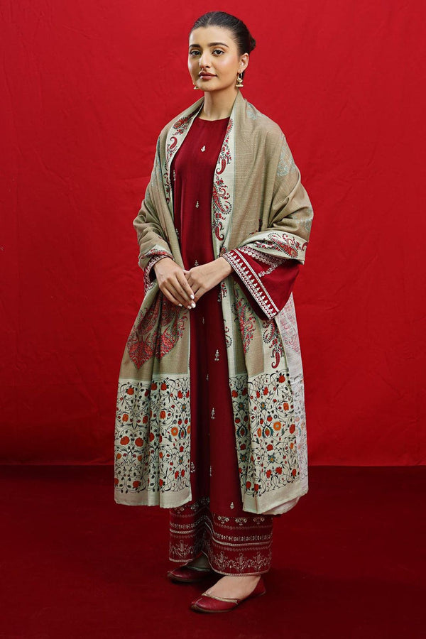 Embroided Lawn 3PC D#2