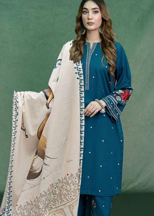Embroided Lawn 3PC D#27